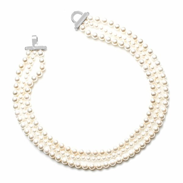 Damhalsband Folli Follie 2N7S034W (40 cm)
