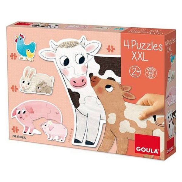 Djur Pussel XXL Goula 53175 (18 pcs)