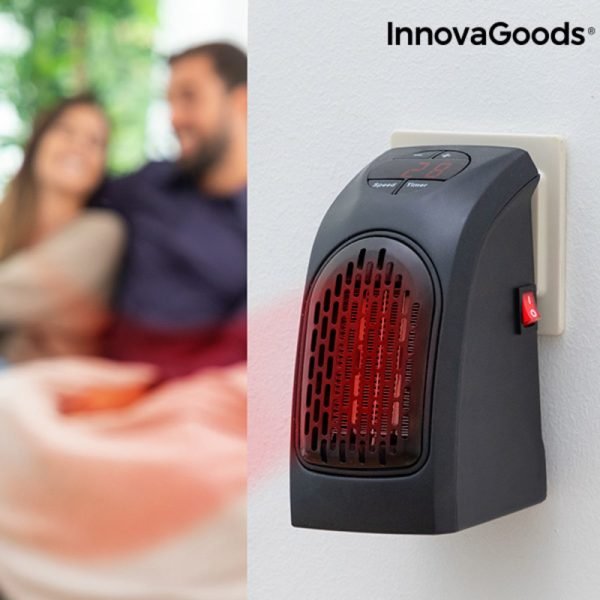 Elektriskt keramiskt värmeelement HeatPod InnovaGoods IG814847 400W Svart Multicolour (Renoverade A+)