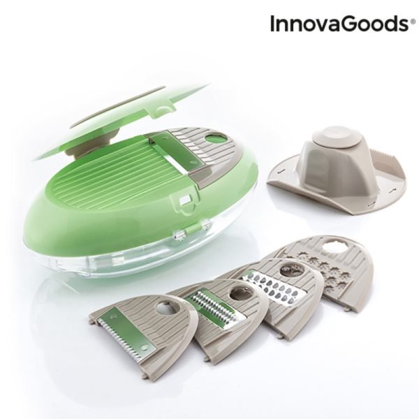 Mandolin-Rivjärn 5 i 1 Choppie+ InnovaGoods IG815127 Rostfritt stål (Renoverade A)