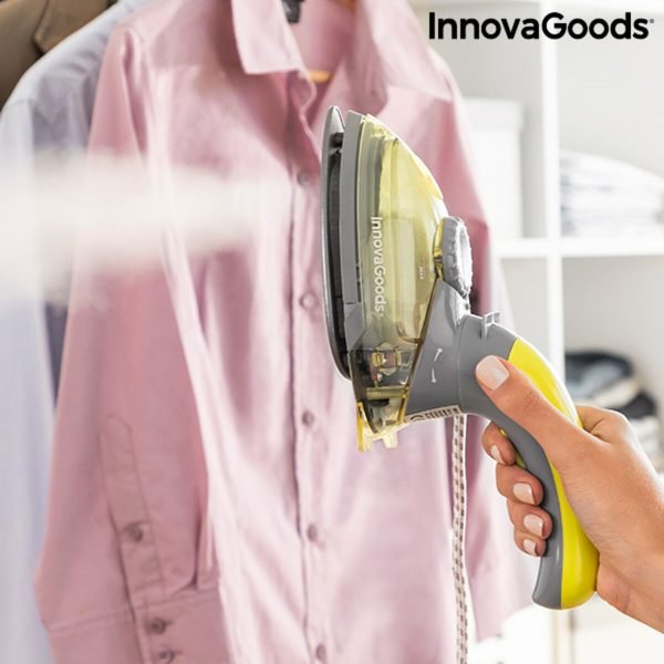 Vertikalt och horisontellt mini-ångstrykjärn 2-i-1 Velyron InnovaGoods MINI TRAVEL IRON (Renoverade A)