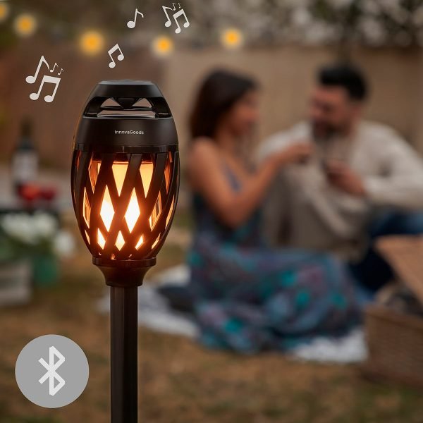 Trådlös högtalare med flameffekt LED Spekkle InnovaGoods