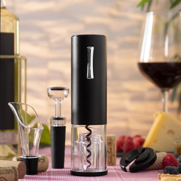 Laddningsbar Elektrisk Korkskruv för Vin med Tillbehör Corklux InnovaGoods (Renoverade B)