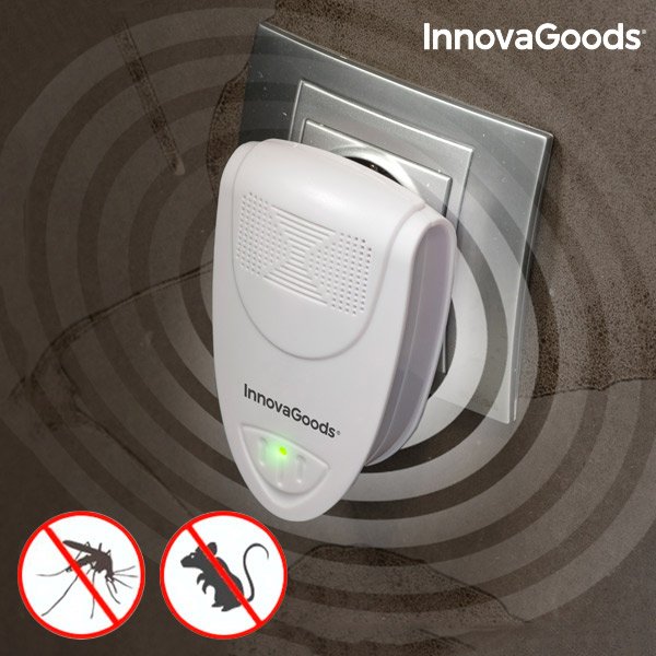 Ultraljud avskräckare för gnagare och insekter Mini InnovaGoods