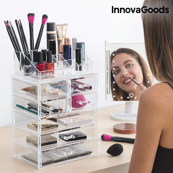 InnovaGoods Sminkhylla i Akryl